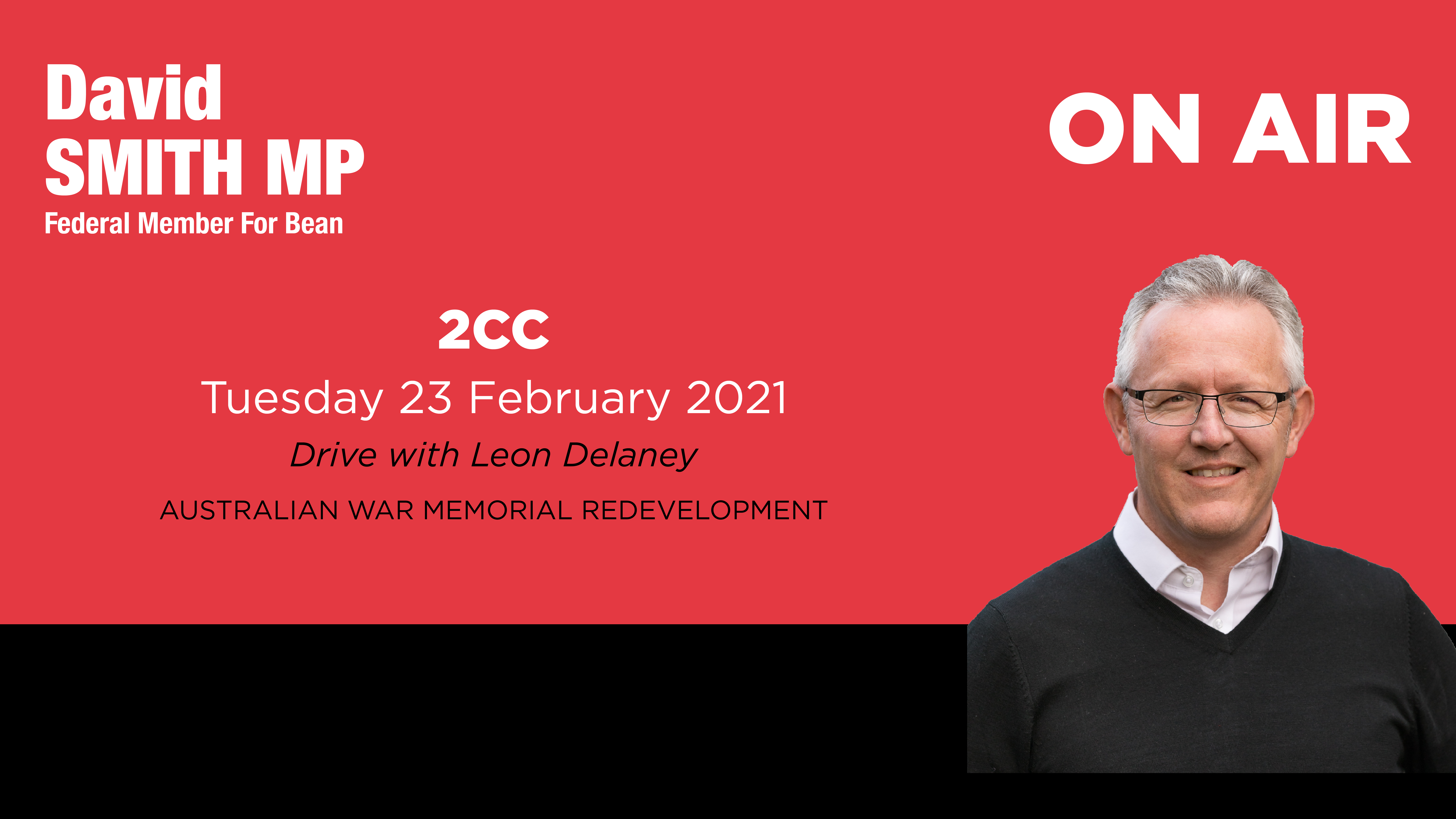 Radio Interview - Drive 2CC Canberra - 23 February 2021